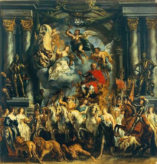 Jacob Jordaens Triumph of Prince Frederick Henry of Orange. Spain oil painting art